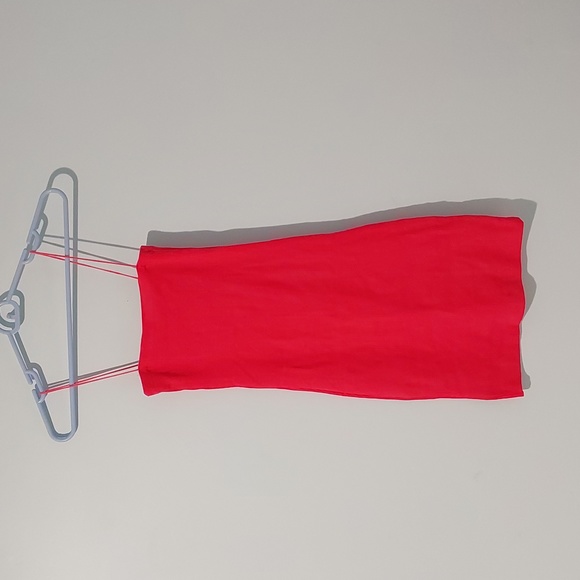Zara Mini Tube Dress with Spaghetti Straps. Pink. Size Small. - Picture 2 of 10